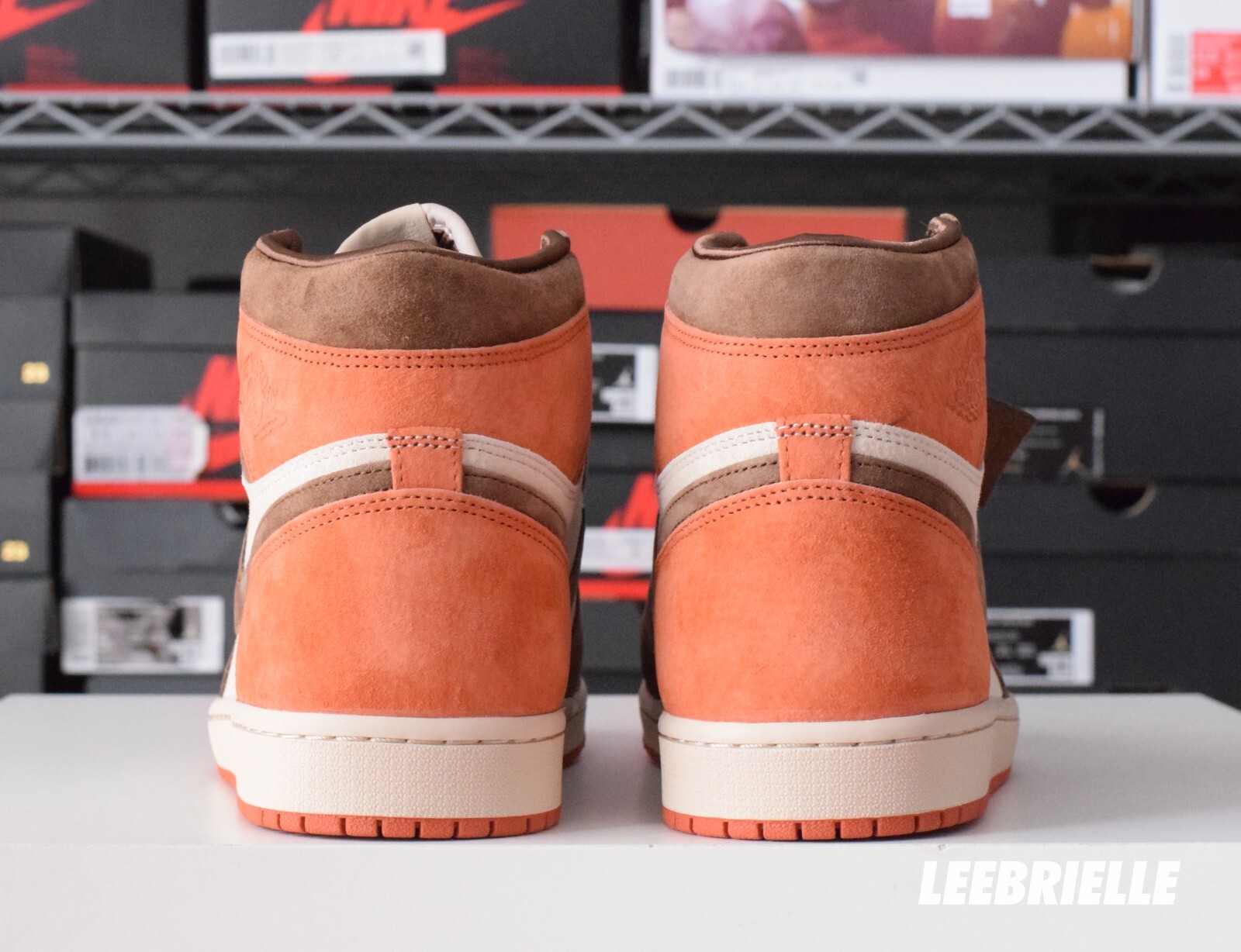 Pre-owned Jordan Fq2941-200 - Wmns Air  1 Retro High Og Sp Dusted Clay Cacao Wow In Multicolor