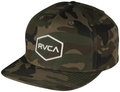 

Кепка Snapback RVCA Commonwealth — классический камуфляж — новинка, Camo