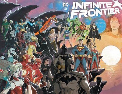INFINITE FRONTIER #0 (DC 2021) DAN JURGENS WRAPAROUND VARIANT COVER ~ UNREAD NM