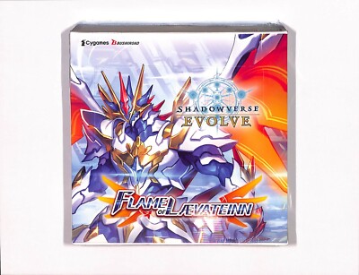 (BIN 8) Shadowverse Evolve - FLAME OF LAEVATEINN  Booster Box - FACTORY SEALED