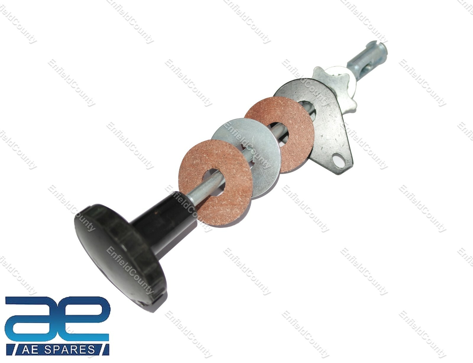 New BSA M20 Complete Front Fork Girder Steering Damper Kit Assembly Repro 