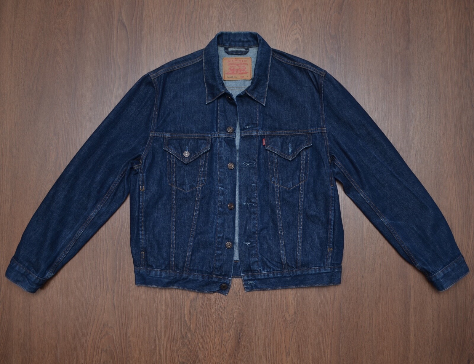 Levis Blue Denim Jacket Trucker 70550 