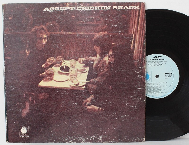 CHICKEN SHACK “Accept” LP (Blue Horizon 4809, orig ’70) Blues Rock
