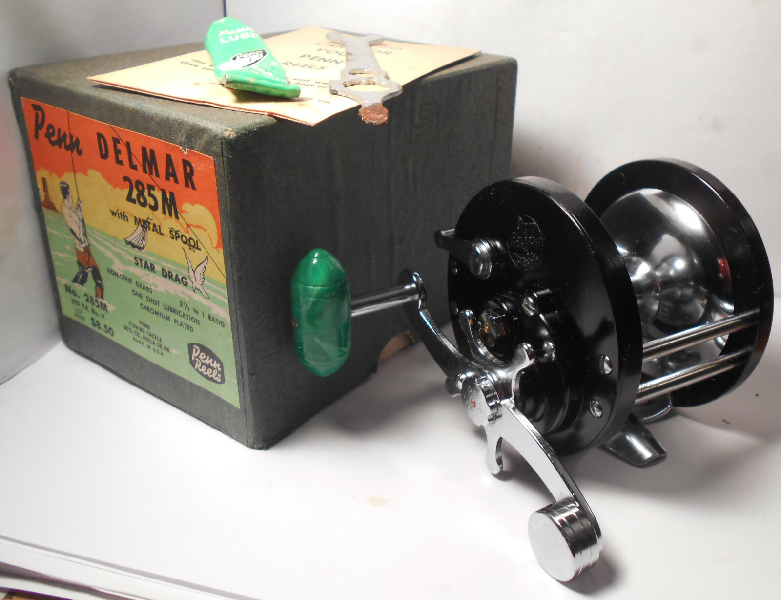 PENN DELMAR NO.285 フィッシングリール 1950's VINTAGE PENN DELMAR MODEL 285 FISHING REEL | eBay