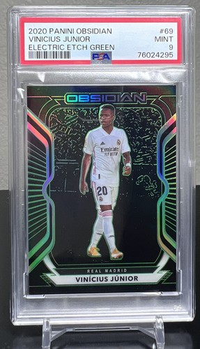 2020 Panini Obsidian Vini Vinicius Junior Electric Etch