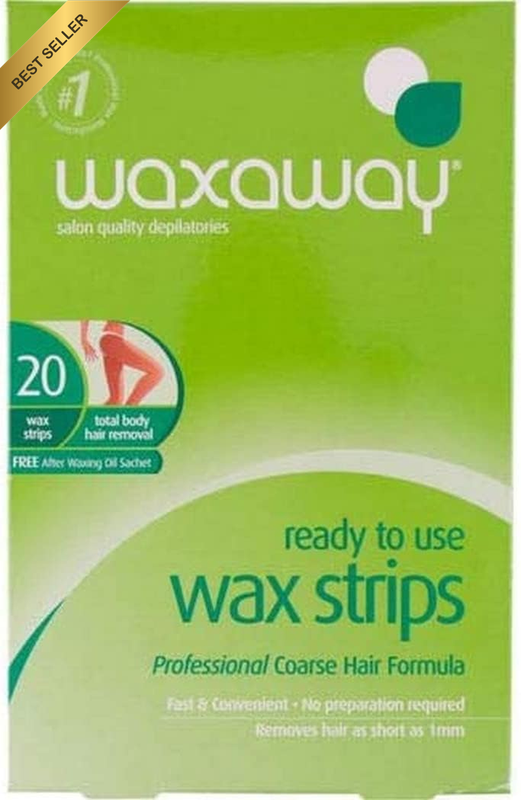 Ready to Use Body Wax Strips 20 Pack – Compact, Convenient, Pre-Waxed Strips for
