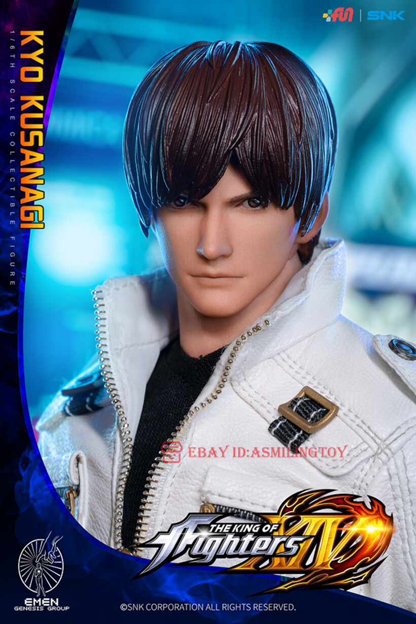 美品 フィギュア GENESIS EMEN THE KING OF Fighters KYO KUSANAGI DLC COSTUMES Genesis Emen KOF-KY01 The King of Fighters XIV Kyo Kusanagi