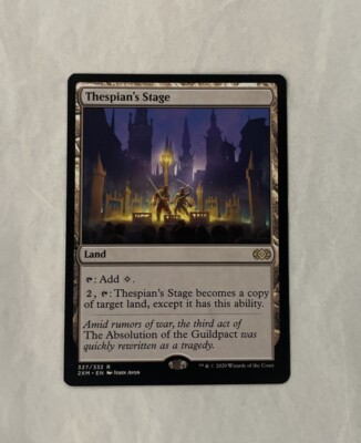 [1x] Thespian's Stage - English - Double Masters MTG Magic