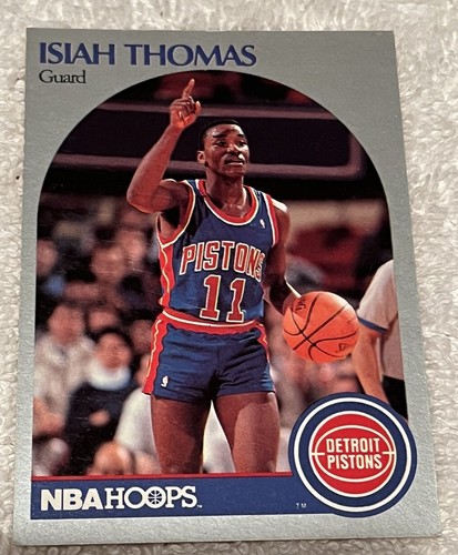 1990 NBA Hoops Isiah Thomas # 111 Detroit Pistons Guard | eBay