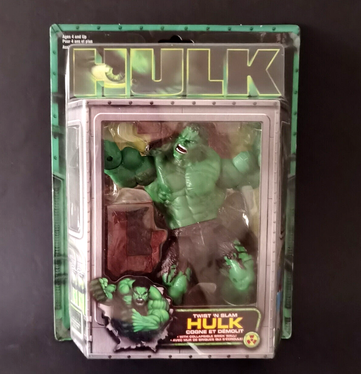 HULK HANDS 動作確認済（2003）Toy biz 2003 _ Toy Biz _The Hulk Movie Series _ 7