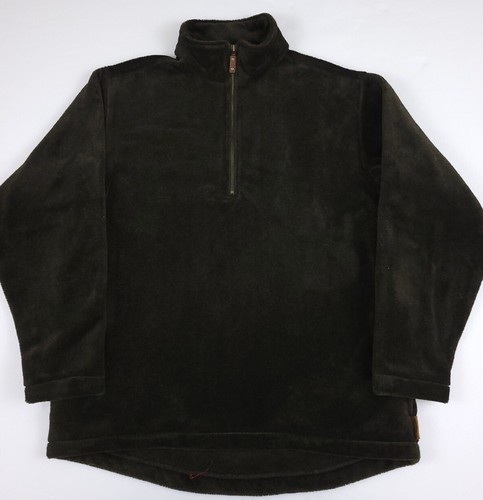 Vintage 90s Timberland Weathergear Fleece Zip Pullover Vtg