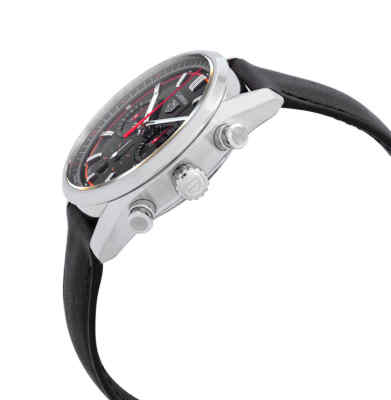 Pre-owned Tag Heuer Carrera Chronograph Automatic Black Dial Men's Watch Cbn201c.fc6542