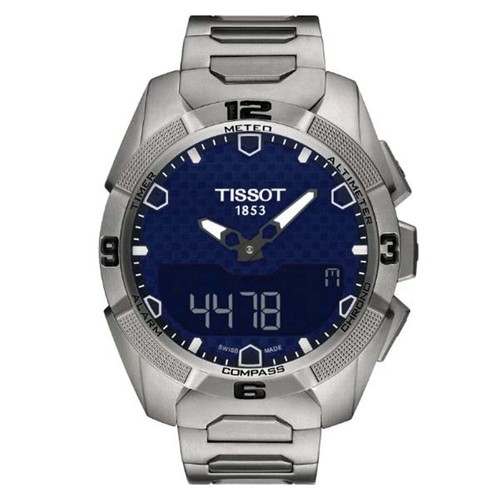 Мужские кварцевые часы Tissot T0914204404100 T-Touch Solar