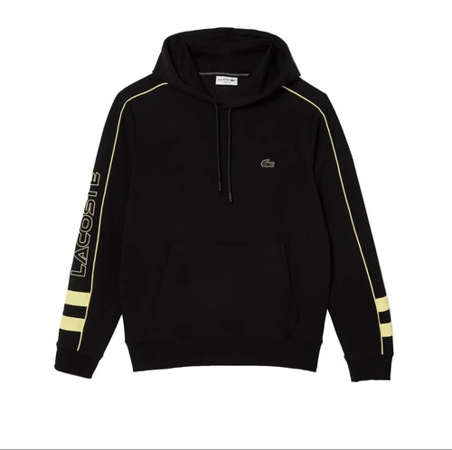 Lacoste ブラック スウェット US XS セール】 ハーフジップスタンドカラースウェット / スタンド