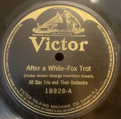 All Star Trio And Their Orchestra - After A While / I'm