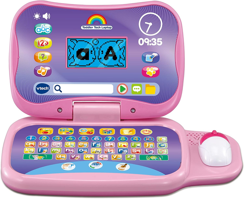 Learning Laptop Pink VTech Toddler Educational Computer Alphabet Games Music