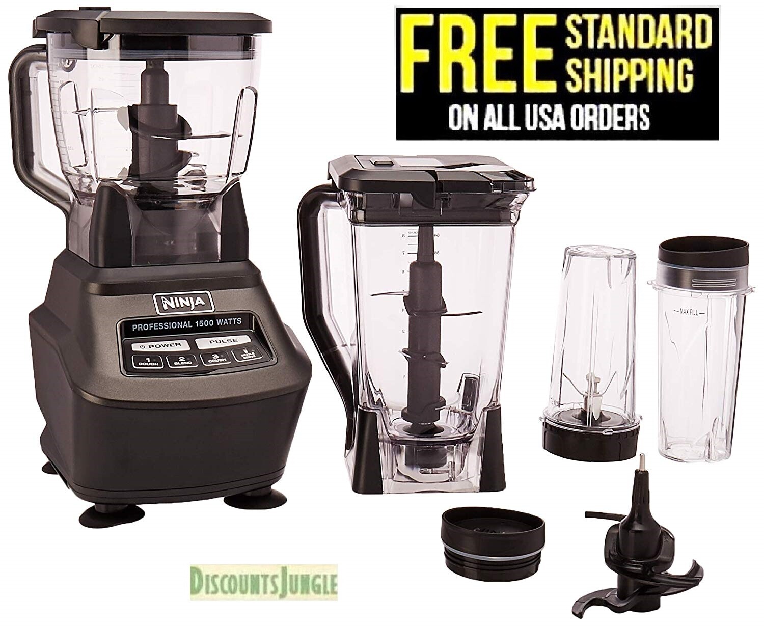 Ninja BL770 Mega Kitchen System Blender/Food Processor 1500W