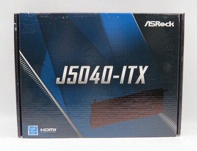 *BRAND NEW!* ASRock J5040-ITX Motherboard w/ Quad Core Pentium Silver *SEALED!*