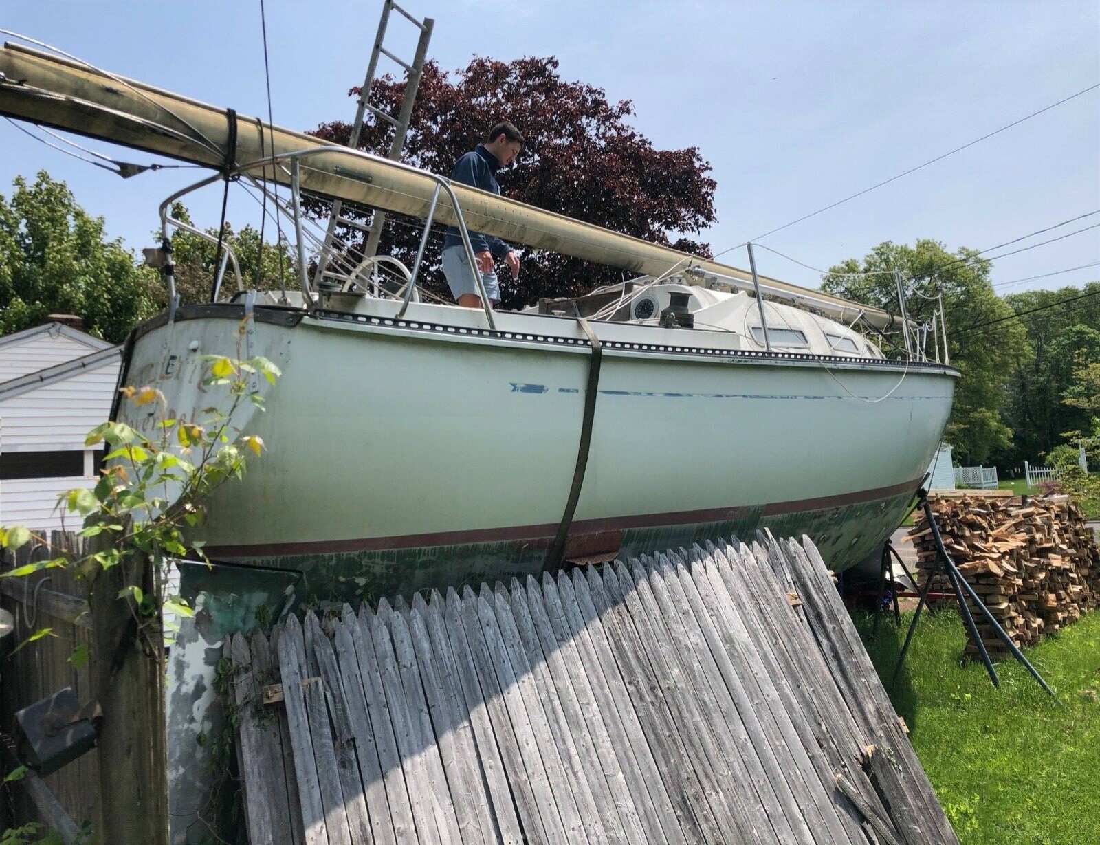 1972 Allied BO Chance Sailboat, Wallingford CT | No Fees & No Reserve