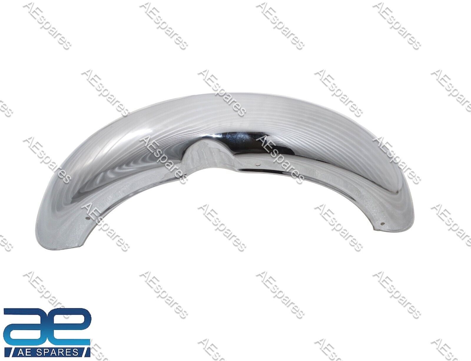Front & Rear Mudguard Fender Steel Chrome Set For Royal Enfield Classic 350  