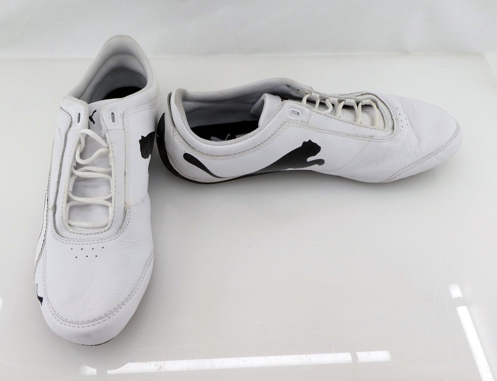 PUMA Shoes Drift Cat 4 Racing Driving White/Back Sneaker