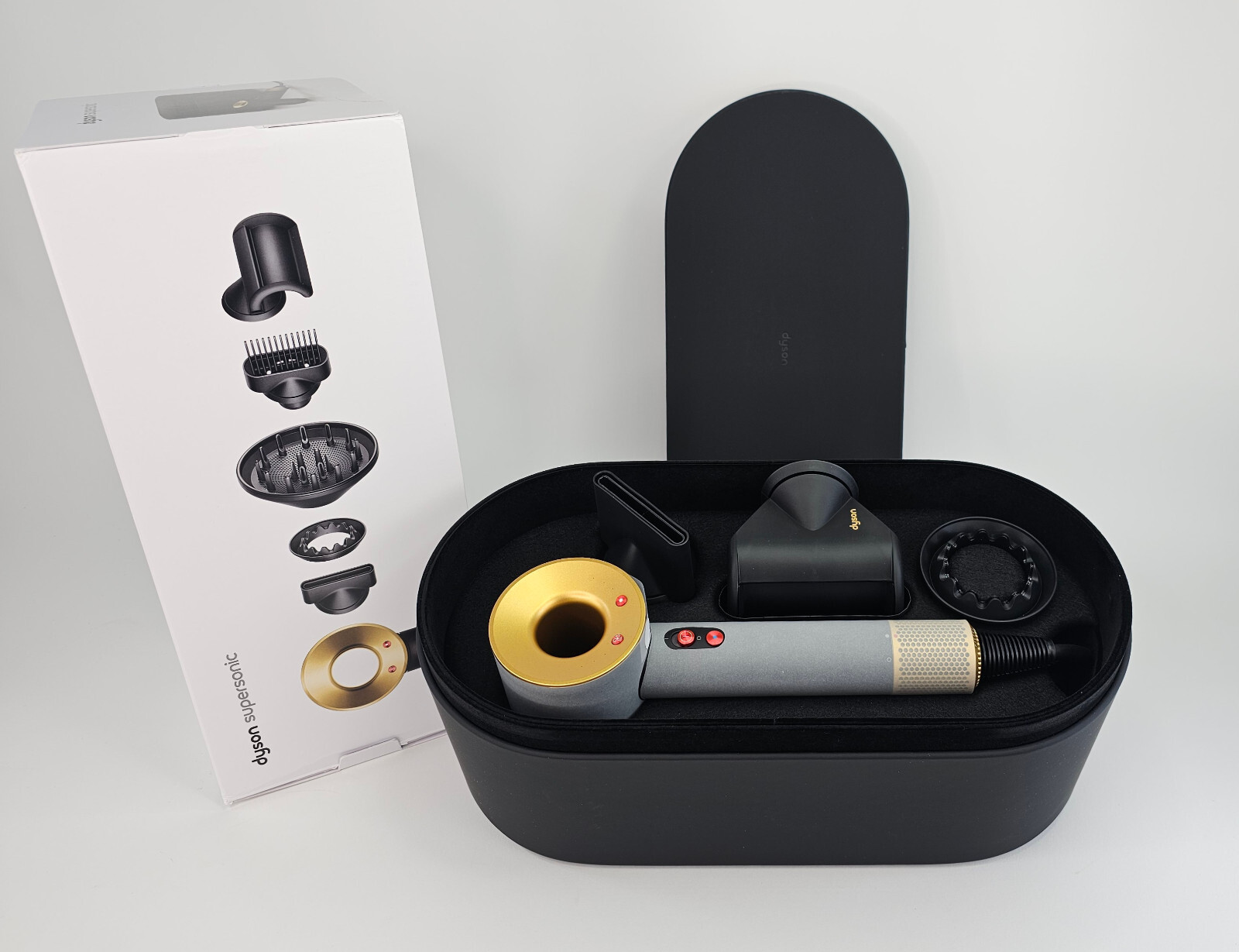 Dyson Supersonic ブラック Dyson Supersonic Hair Dryer, Black Nickel, Refurbished, Fast