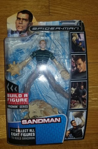 Marvel Legends Spiderman 3 Movie Series Sandman Build A Figure NEW