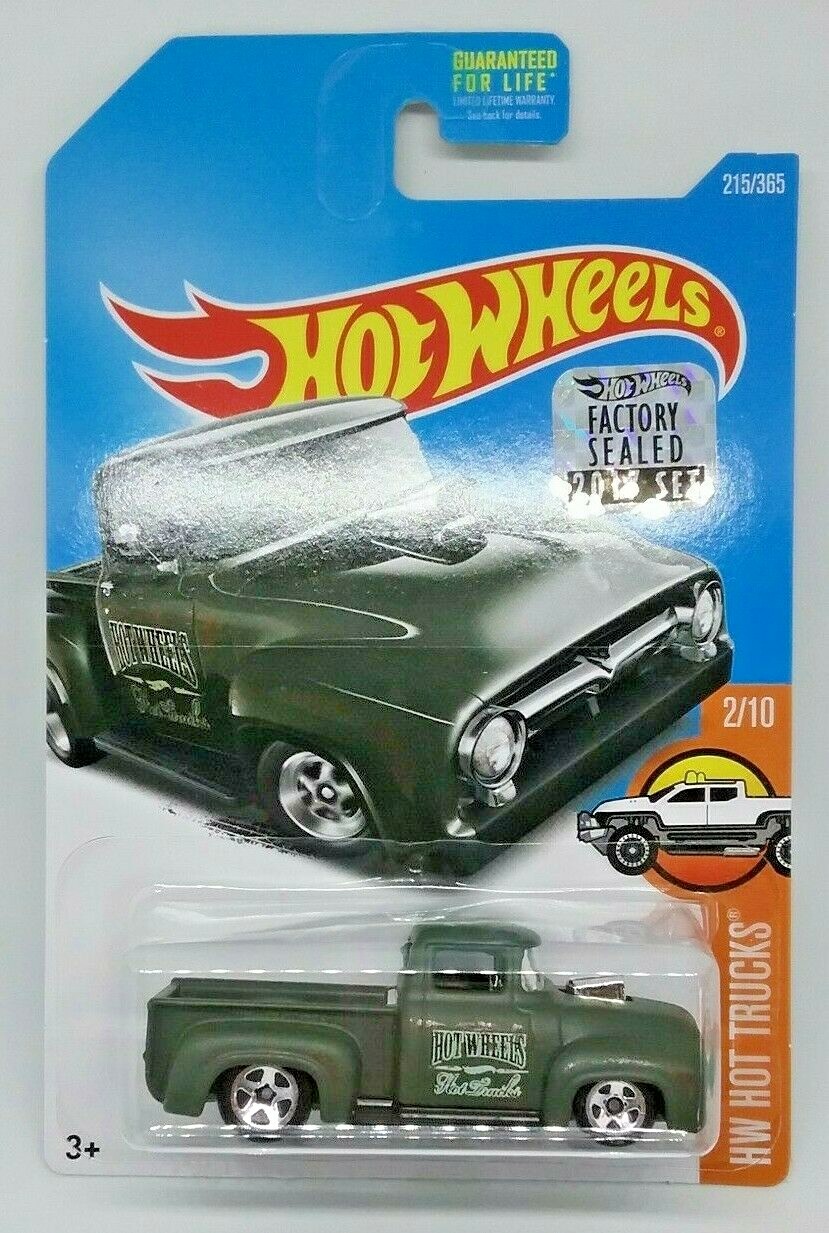 Hot Wheels Custom '56 Ford Truck HW Hot Trucks 2017 Factory