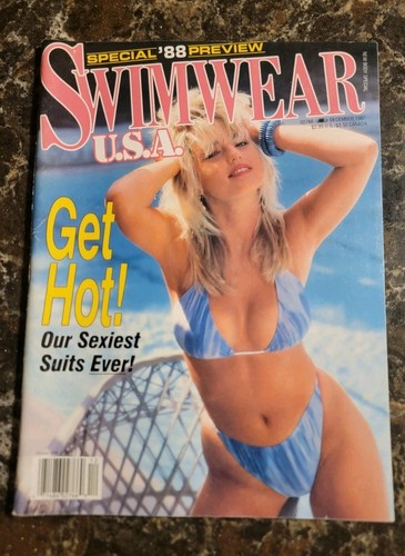 Vintage - SWIMWEAR U.S.A. Magazine December 1987 Venus