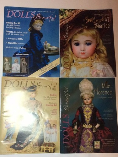 13 DOLLS BEAUTIFUL MAGAZINE 2009-2012 Artisan Guild Back Issues Patterns