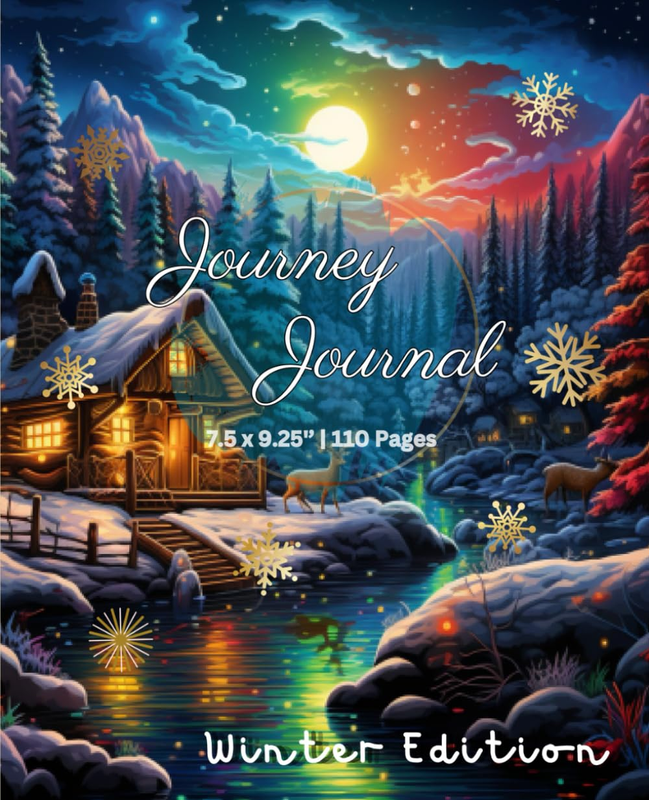 Winter Elegant Journey Journal: a 7.5 X 9.25