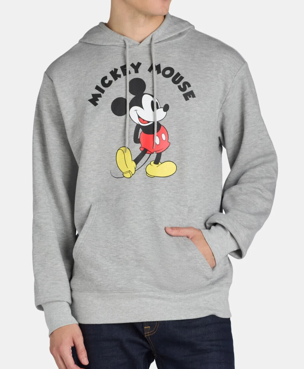 Disney Mickey Mouse Men's size M 46'' Graphic Print Hoodie