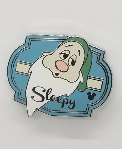 Disney Pin WDW 2018 Hidden Mickeys The Seven Dwarfs Sleepy