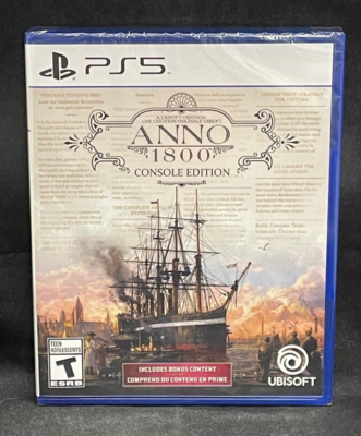 Anno 1800 Console Edition (PS5 / PlayStation 5) BRAND NEW | eBay