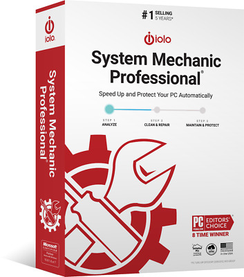 IOLO System Mechanic PRO 2024 - 5 PC 1 Year (eDelivery) No CD
