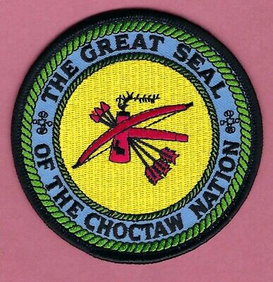 CHOCTAW INDIAN NATION TRIBAL SEAL PATCH