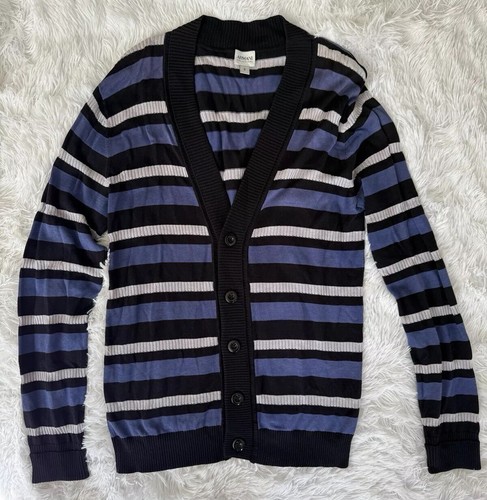 トップス EMPORIO ARMANI Navy Cotton Knit Cardigan Emporio Armani - Boys Navy Blue Cotton Knit Cardigan