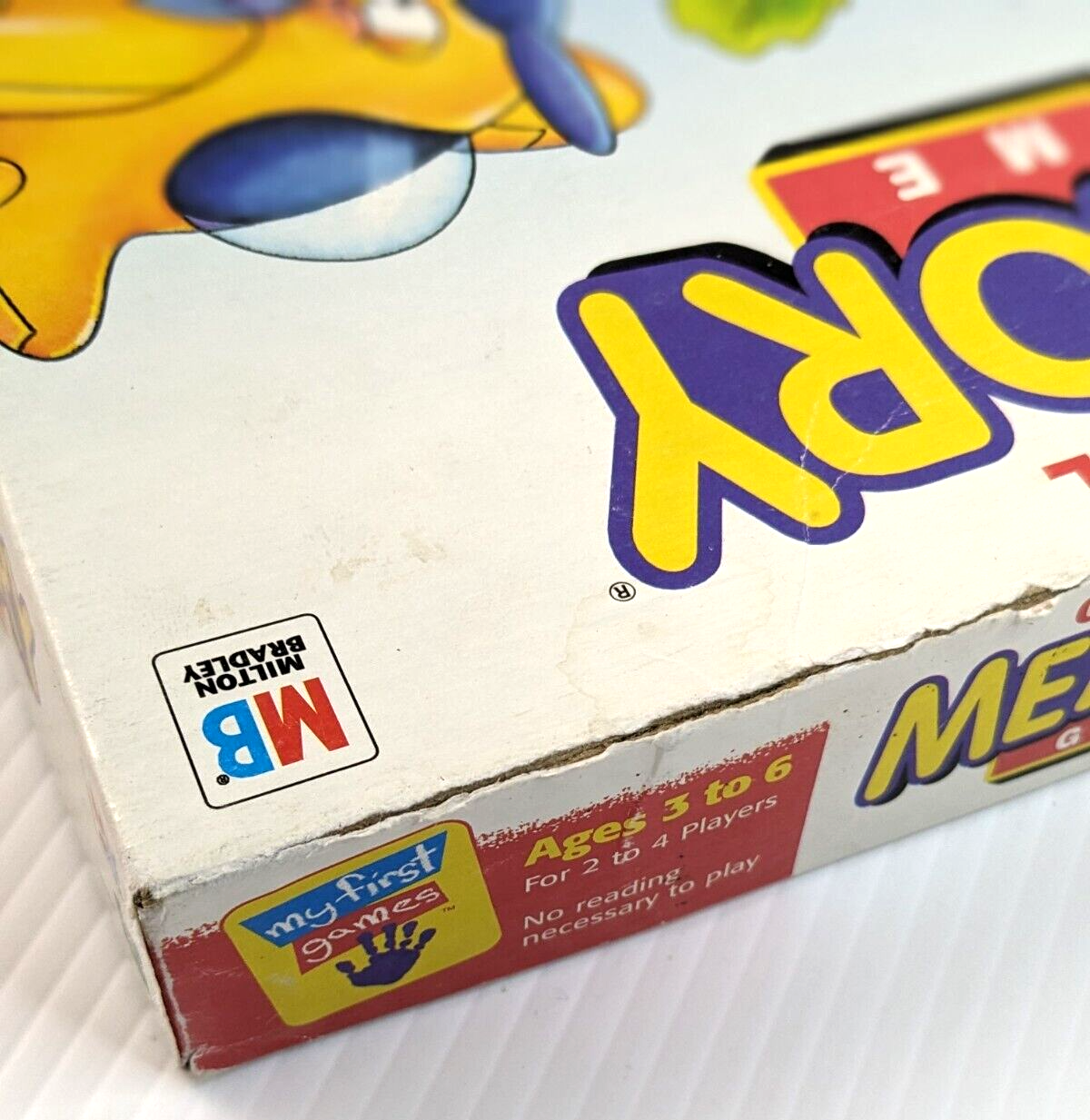 Vintage 1999 MILTON BRADLEY Original Memory Game Board Game Ages 3-6 COMPLETE