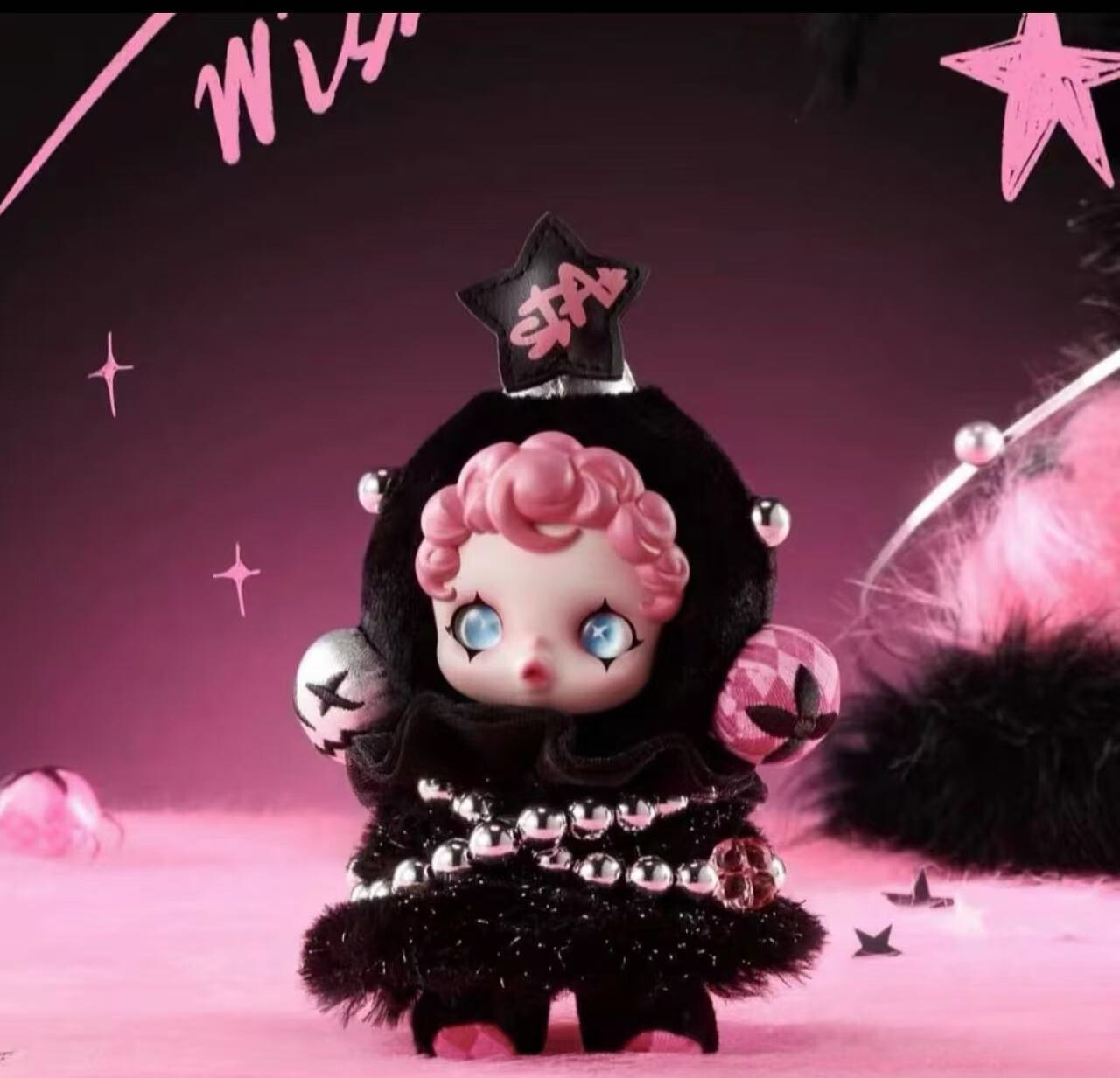 Pop Mart Skullpanda Make A Wish Plush Doll Thailand