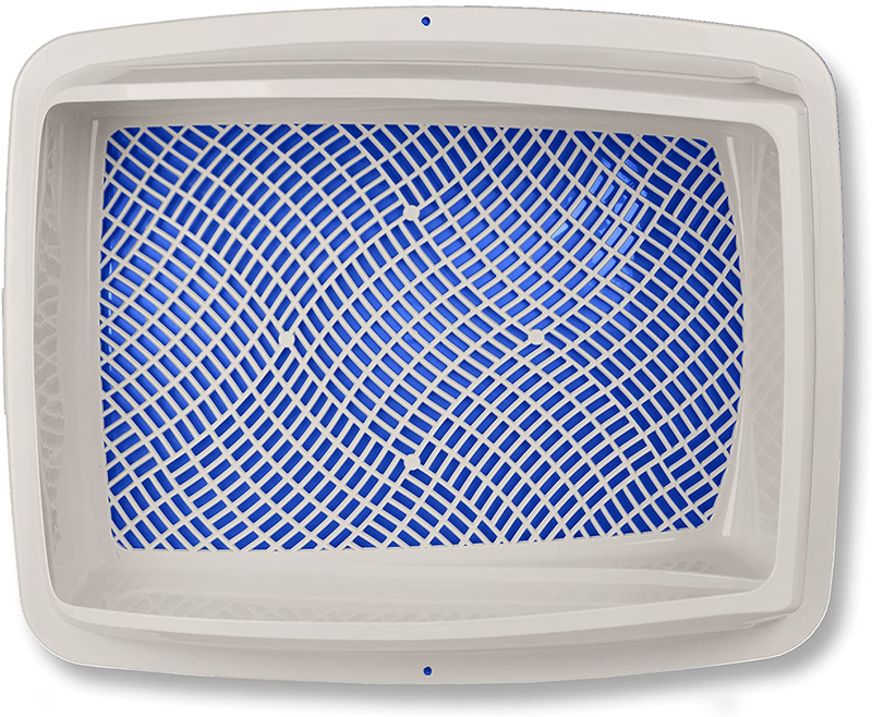 Van Ness 19''X15.13'' Sifting Screen Cats Framed Pans Litter Boxes Blue/Gray 1Pc