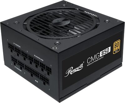 Rosewill CMG 850W 80+ Gold Full Modular, ECO Mode,140mm Size