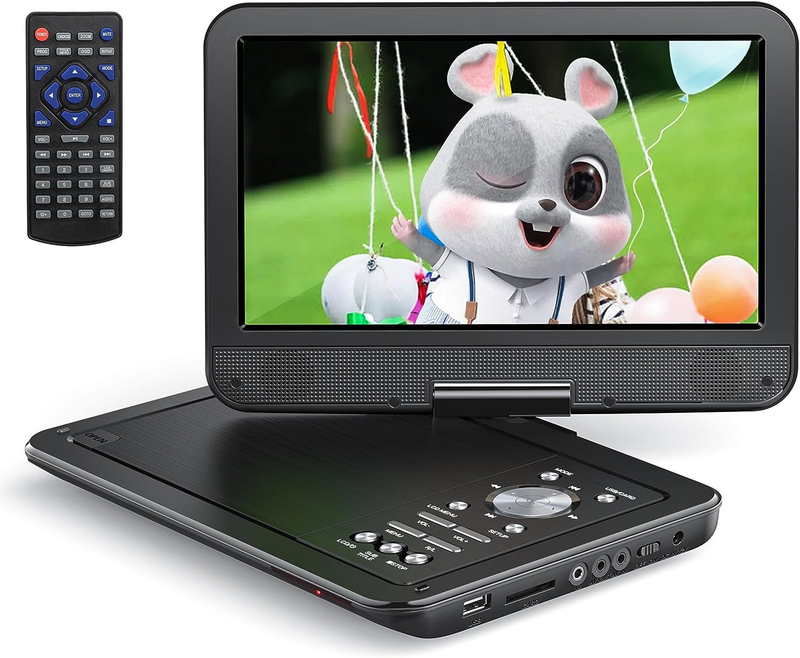 For Car & Kids (12.5&rdquo; Screen, 4-6hr Battery) - Usb/sd Card