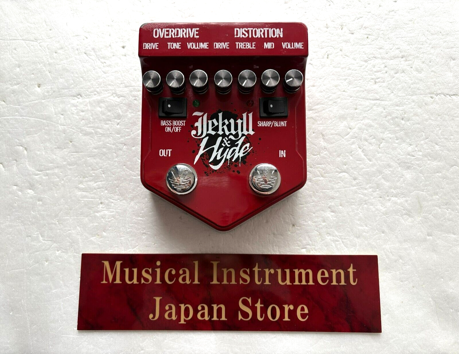 Visual Sound Jekyll and Hyde V2 Overdrive Distortion Guitar Effect