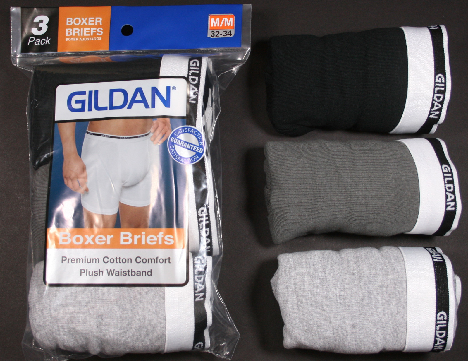 gildan boxer shorts