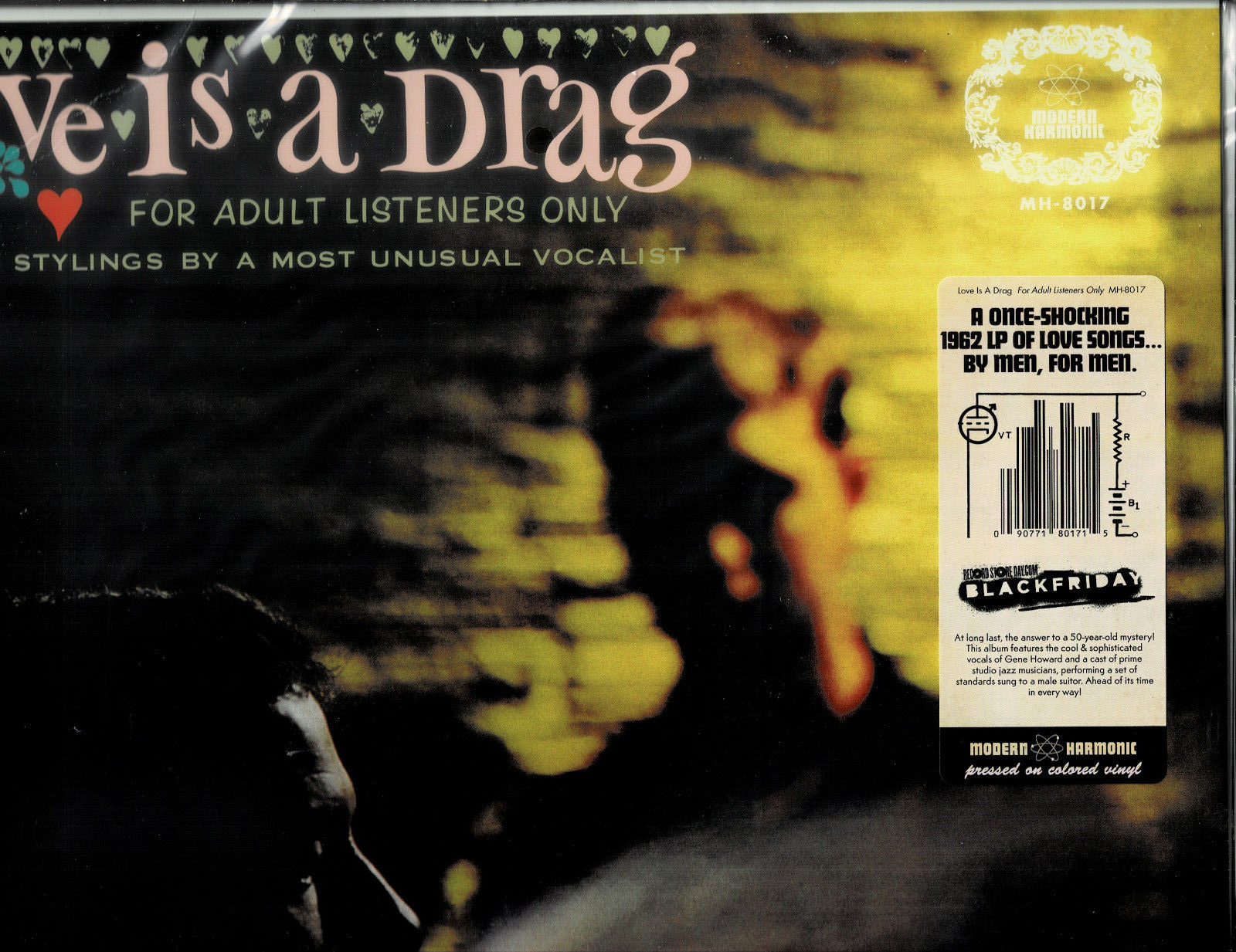 GENE HOWARD -LOVE IS A DRAG (LP/GOLD VINYL 2016) SEALED*12