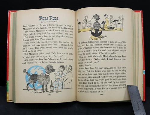 1955 Vintage Big Story Book  Illustrated Whitman Publishing Co Sat211 SH-2