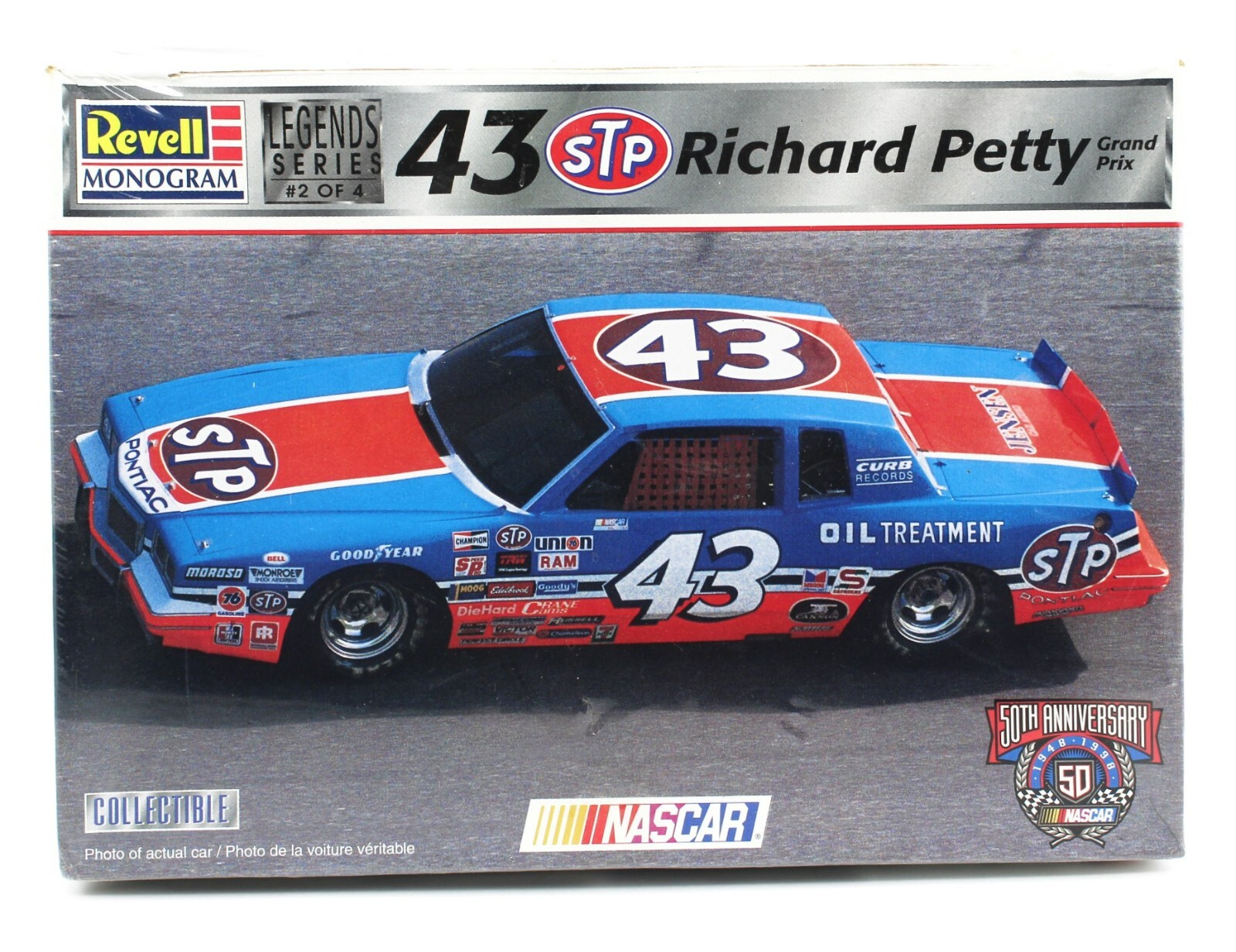 自動車 Richard Petty 1/16 MPC model car kit Richard Petty 1:16th Scale '73 Dodge Charger Model Finished