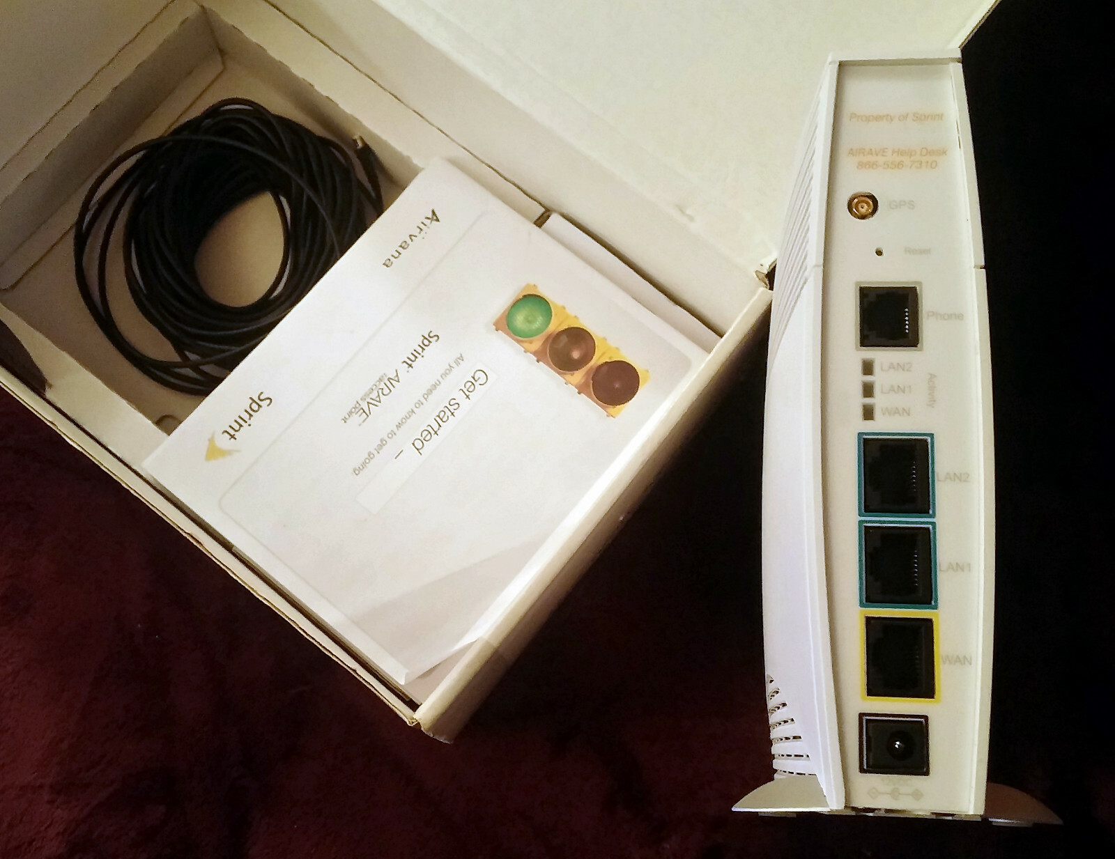 Cell Phone Signal Booster Sprint Access Point Airvana AIRAVE C1-600-RT HubBub