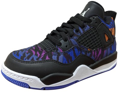 

Air Jordan Retro 4 SE Rush Violet Black/White-Rush Violet (PS) (BQ9042 005) -, Jordan 4