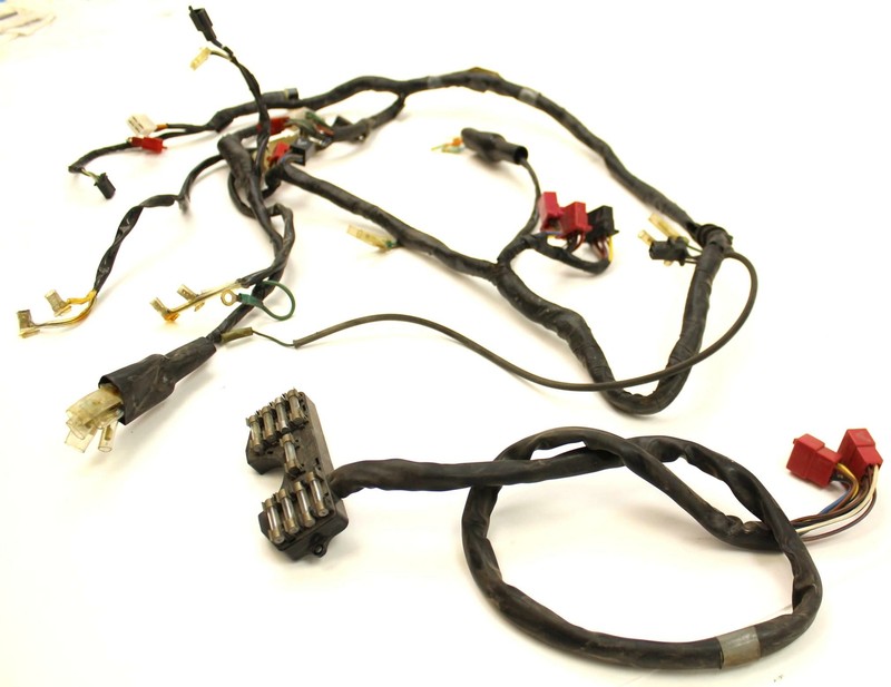 1984 Honda Interceptor 500 Vf500f 49 State Main Engine Wiring Harness